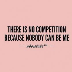 There is no competition