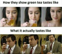 Green tea taste